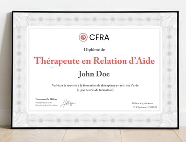 Diplôme du CFRA