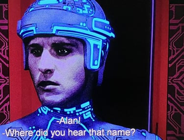 Tron considers his User--his God?