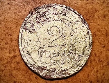 1938 2 Franc Piece