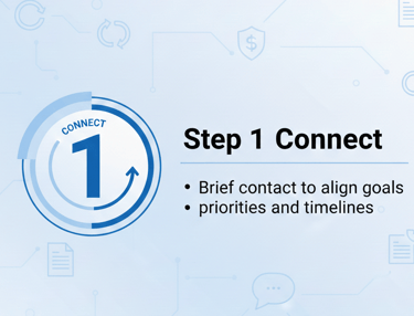 Step 1 Connect