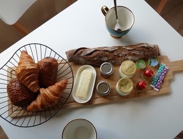 French breaksfat served in the Tiny House