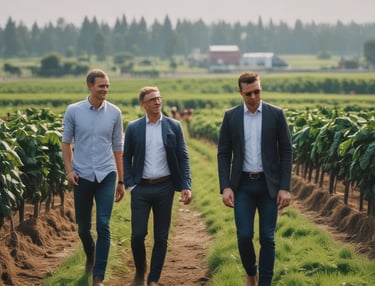 a man riding a skateboard down a street next to tall buildings