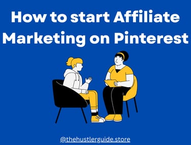 start affiliate marketing pinterest without blog
