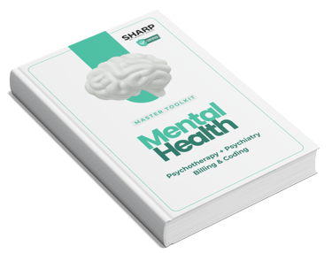 Mental Health Master Toolkit book for psychotherapy and psychiatry billing and coding.