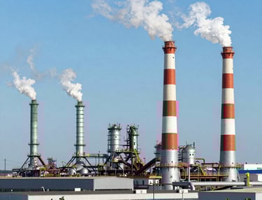 a man riding a skateboard down a street next to tall buildings