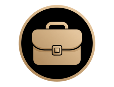 a briefcase with a briefcase bag on it