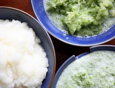 vegetables finely chopped for Sam's sauce