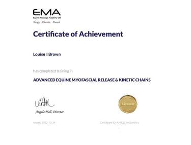 EMA certificate