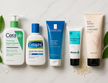 top 5 facewash