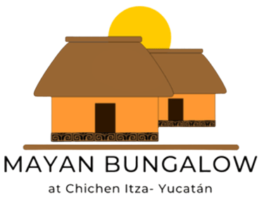 logo mayan bungalow at chichen