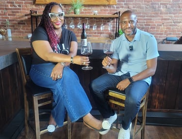 Genia Myers Collins with W.I.N.O.S. podcast guest