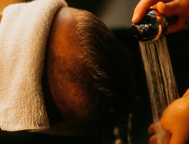 "Lawton Barber Convention 2026 flyer featuring a barber cutting hair in Lawton OK on May 24th"