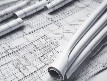 Close-up of hands calculating building materials and quantities