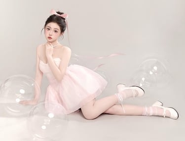 Concept chụp ảnh sinh nhật studio phong cách Hàn Quốc thanh lịch