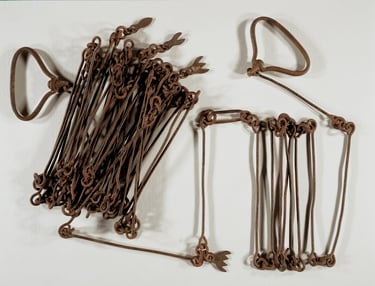 Image shows an example of a Gunter's Chain