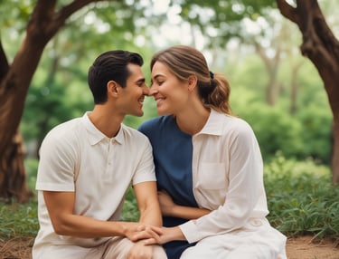 A peaceful setting with soft lighting, symbolizing calm and healing.