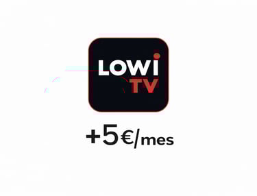 Lowi TV como servicio de televisión integrado en la tarifa