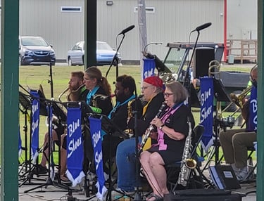 Blue Shoes Band Horn Section