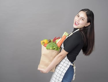 femme courses alimentation gym amiens