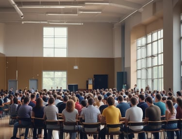 A child is sitting on a couch, engrossed in reading a colorful children's book. The child is wearing casual clothing and socks with a playful design. The room is softly lit with natural light creating a warm, cozy atmosphere.