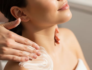 Tratamento de estética facial e corporal no salão de beleza We Hall em Bauru.