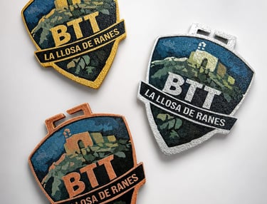 Medallas de oro, plata y bronce para la carrera de bicicleta de montaña BTT La Llosa de Ranes, con d
