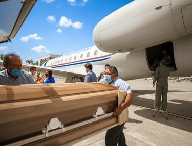 Repatriación de cuerpos y traslados en toda la republica mexicana.