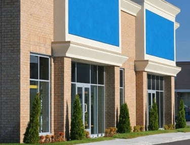 a retail commercial building