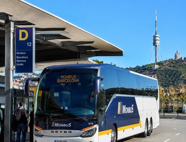 Publicidad Autobuses Barcelona interurbanos
