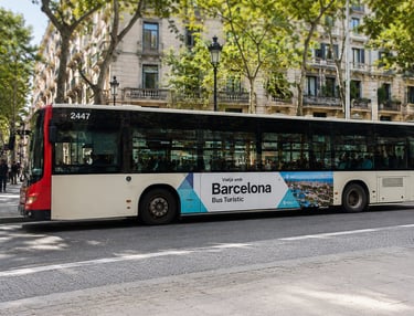 Publicidad Autobuses Barcelona Rotulación Laterales