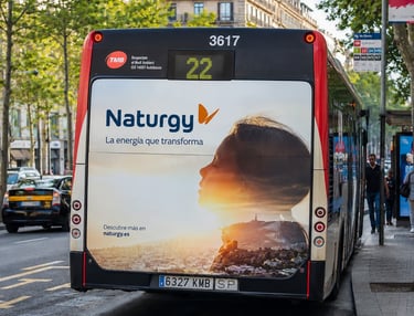 Publicidad Autobuses Barcelona Rotulación Trasera