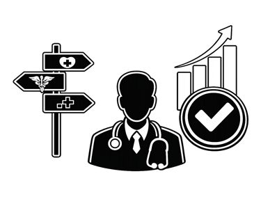 Icon representing career flexibility