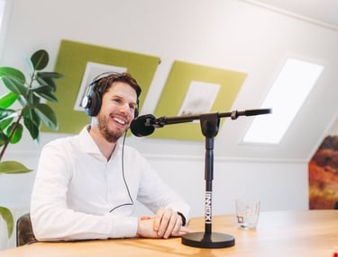 Podcasthost Gieljan Scholing