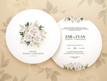 Diseño de Invitaciones personalizadas en Madrid - Penelope Salime
