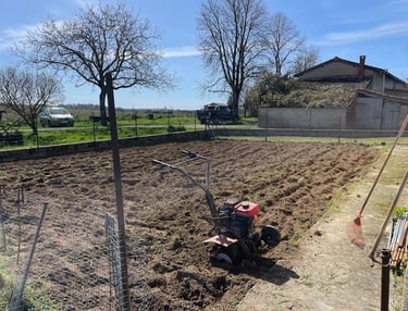 motoculteur, potager ...