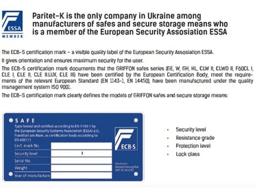 Graded and certified safes Malta