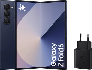 Samsung Galaxy Z Fold6 256 GB, Cámara 50 MP, Pantalla Grande, Batería de Larga Duración, Azul Oscuro