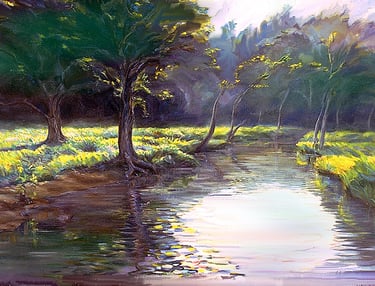 Snipe's Creek landscape
