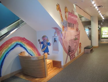 Children's Friend "Noah's Art" Exhibit—Post-Built Photograph