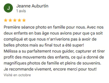 avis google photographe bourges