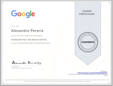 Certigicado Google marketing digital - kall alexandre