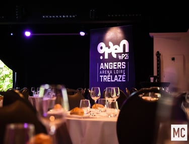 soirée partenaire open de tennis angers