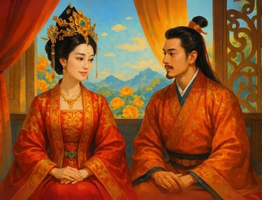 dương vân nga và lê hoàn trò chuyện