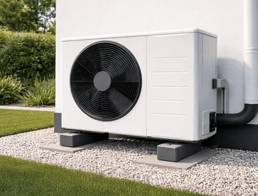 Installation de pompe à chaleur air-eau à Valence et Montvendre