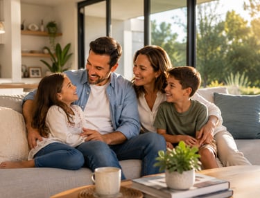 Familia feliz