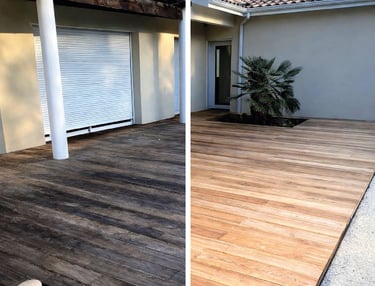 GASCOGNE NETTOYAGE - Nettoyage terrasse bois Bordeaux