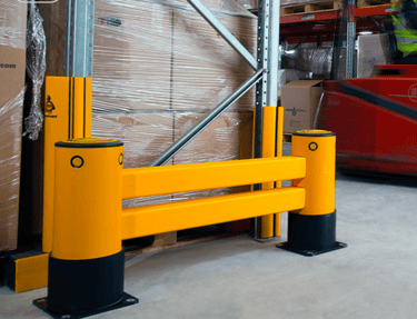 protecciones estanterias metalicas