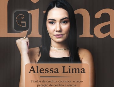 a woman with a necklace and a necklace with a necklace alessa lima