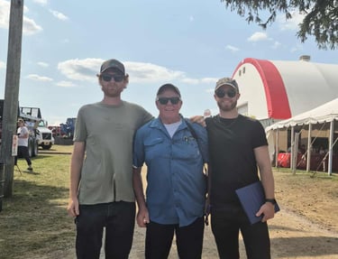 A family photo of the Walsh Boys