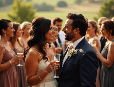 coppia sposi matrimonio in villa Marche